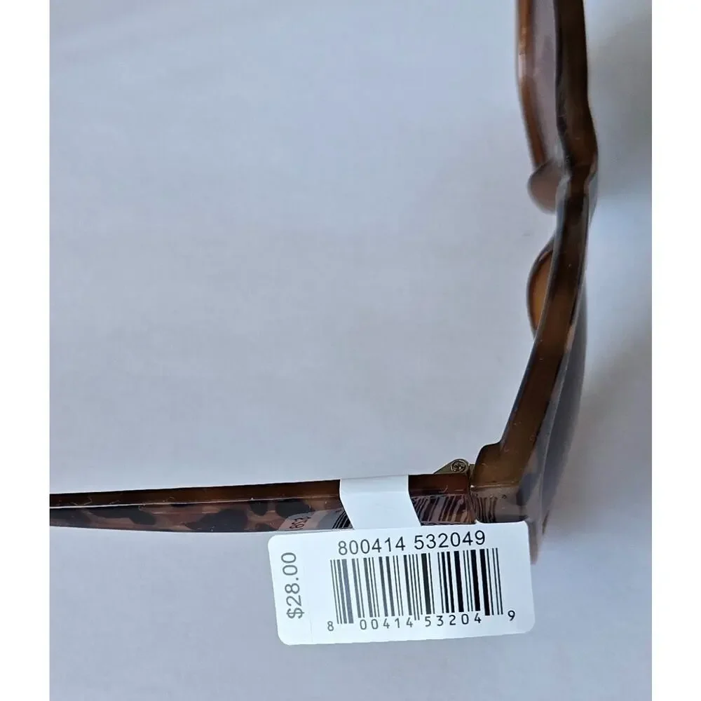 New Harper•Roe Tortoise Shell Demi Gradient Sunglasses 55-20-144 HR1000